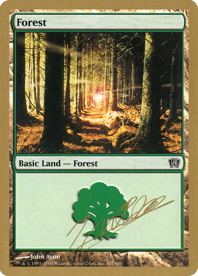 Forest (jn347) (Julien Nuijten) [World Championship Decks 2004] | Chromatic Games