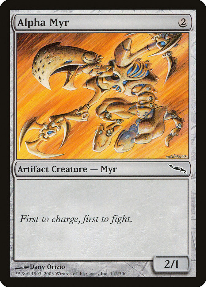 Alpha Myr 142/306 (Mirrodin)  | Chromatic Games