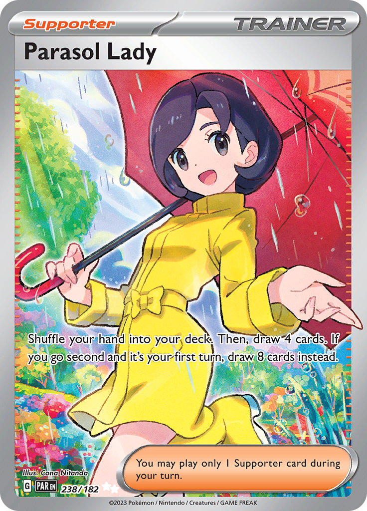 Parasol Lady (238/182) [Scarlet & Violet: Paradox Rift] | Chromatic Games