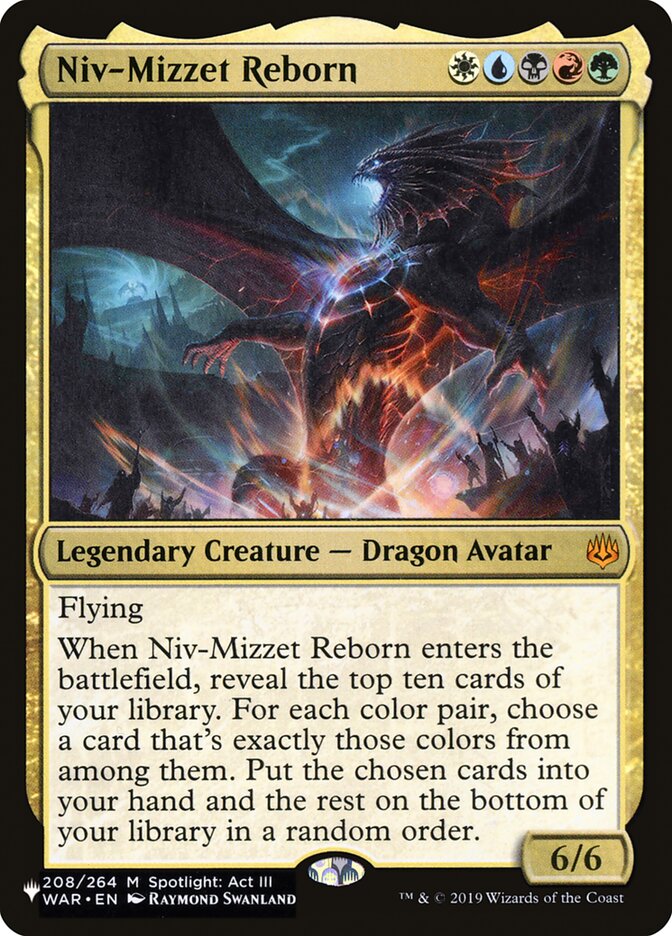 Niv-Mizzet Reborn [The List] | Chromatic Games