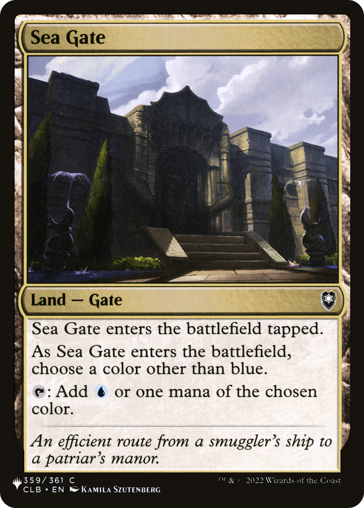 Sea Gate [The List] | Chromatic Games