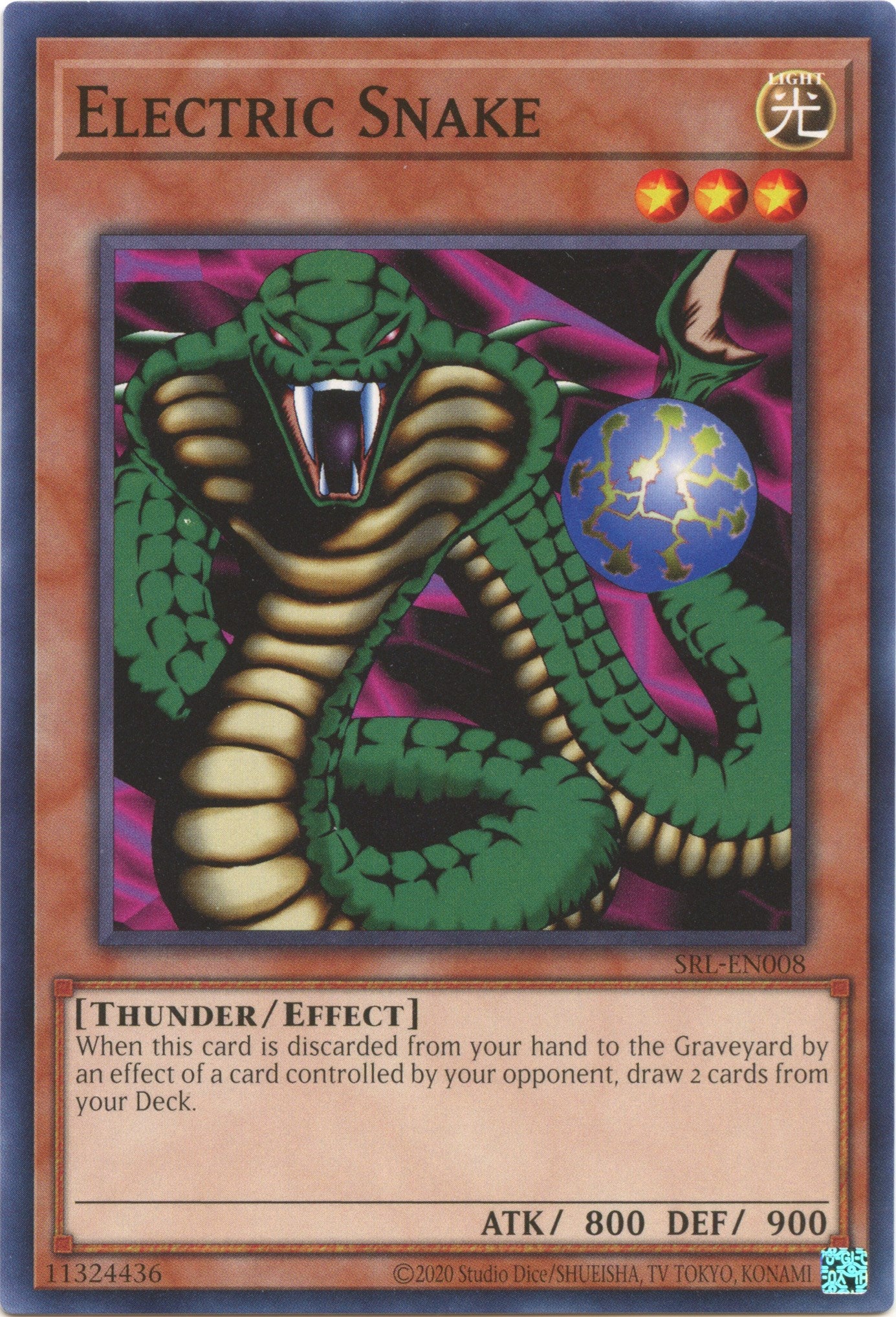 Electric Snake (25th Anniversary) [SRL-EN008] Common | Chromatic Games