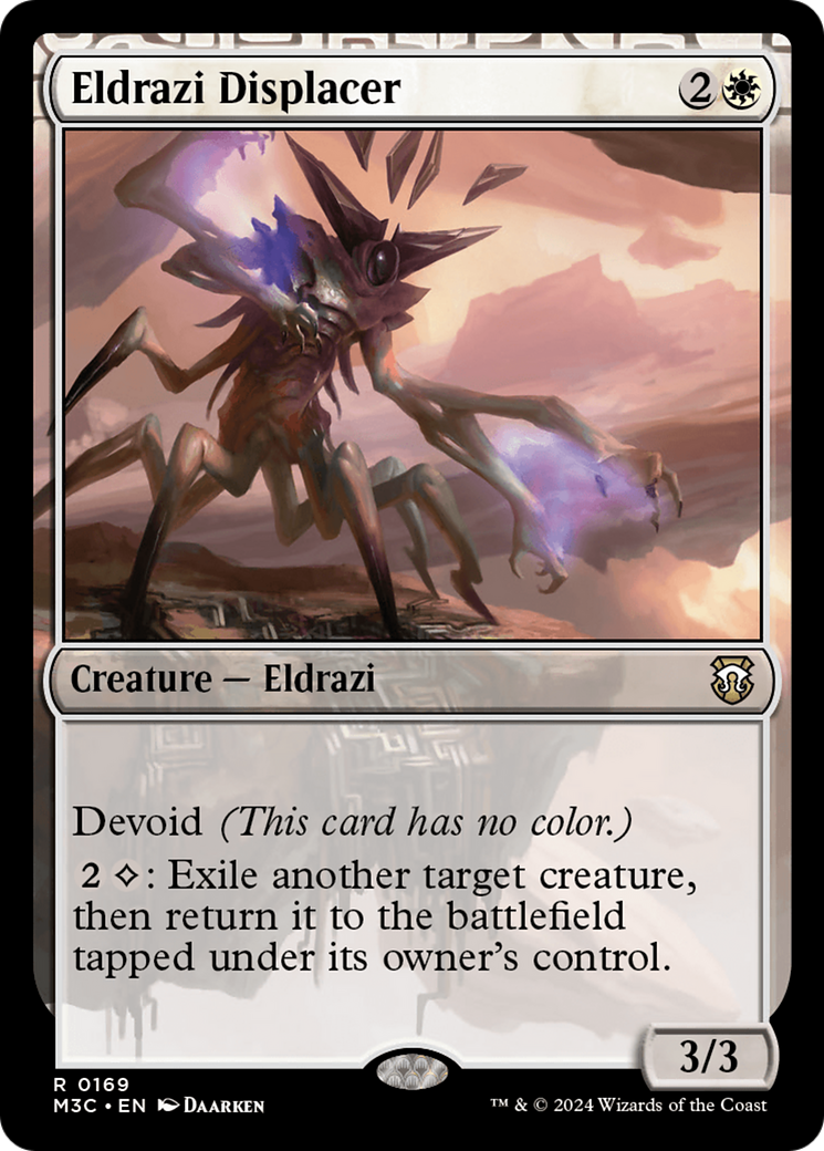 Eldrazi Displacer (Ripple Foil) [Modern Horizons 3 Commander] | Chromatic Games