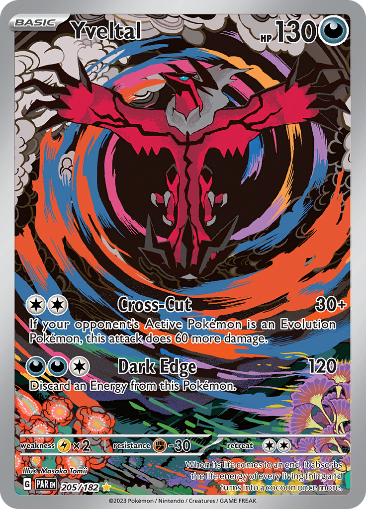 Yveltal (205/182) [Scarlet & Violet: Paradox Rift] | Chromatic Games