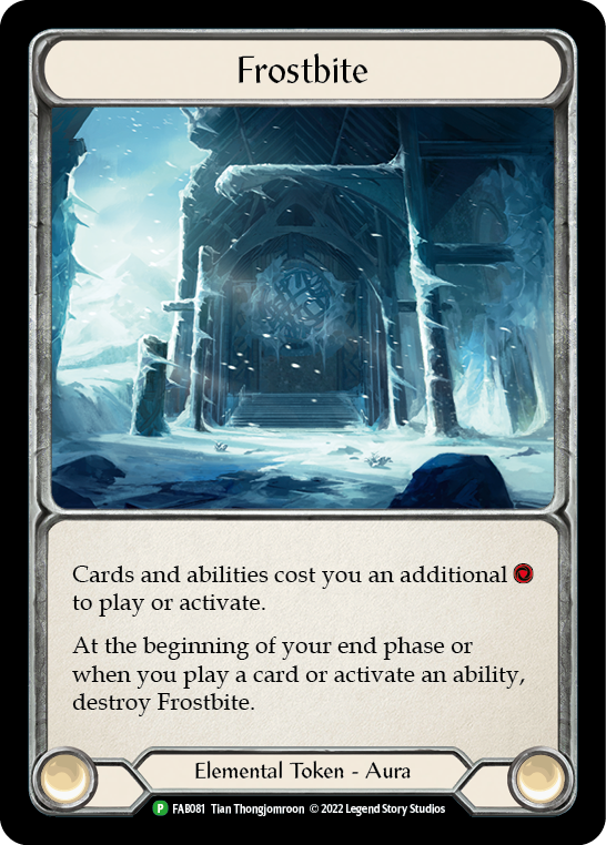 Frostbite [FAB081] (Promo)  Cold Foil | Chromatic Games