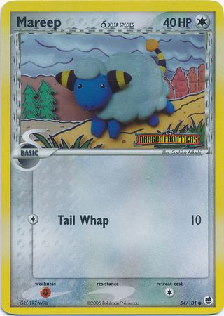 Mareep (54/101) (Delta Species) (Stamped) [EX: Dragon Frontiers] | Chromatic Games