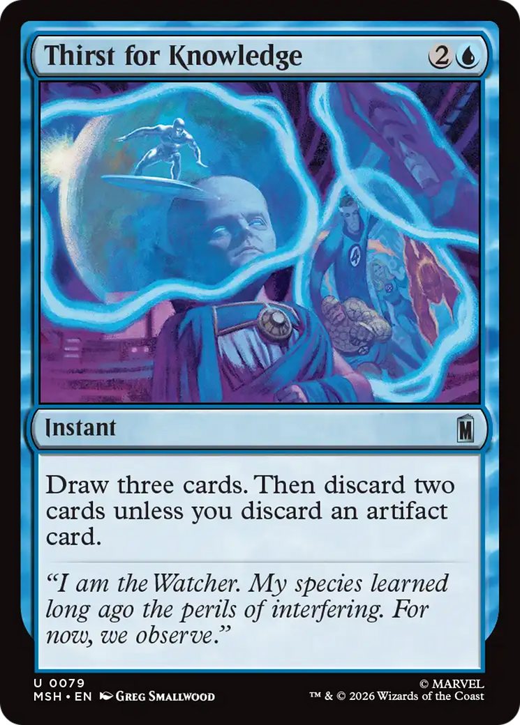 Thirst for Knowledge [Marvel Super Heroes] | Chromatic Games