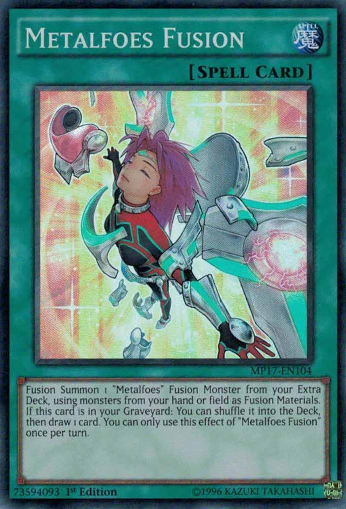 Metalfoes Fusion [MP17-EN104] Super Rare | Chromatic Games