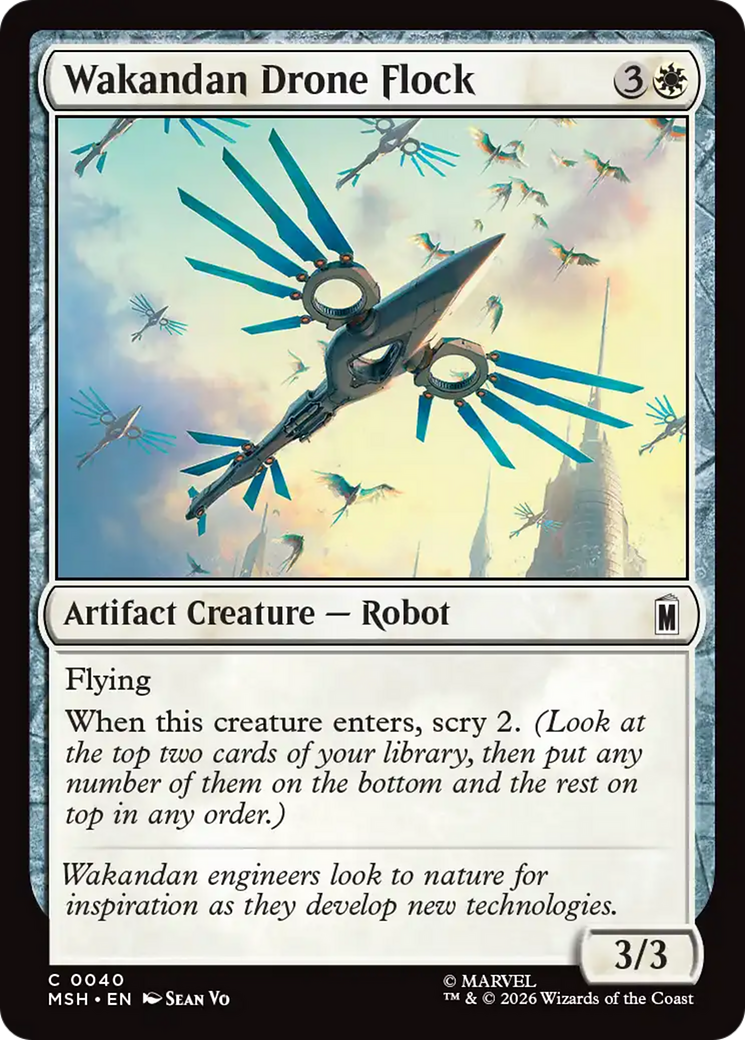 Wakandan Drone Flock [Marvel Super Heroes] | Chromatic Games