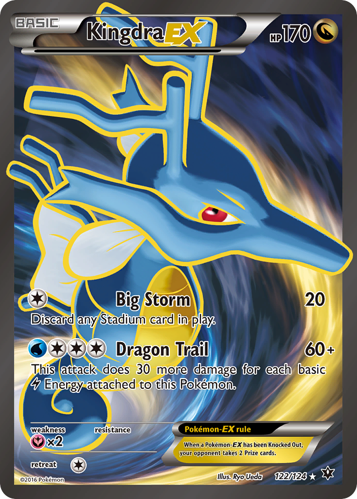 Kingdra EX (122/124) [XY: Fates Collide] | Chromatic Games