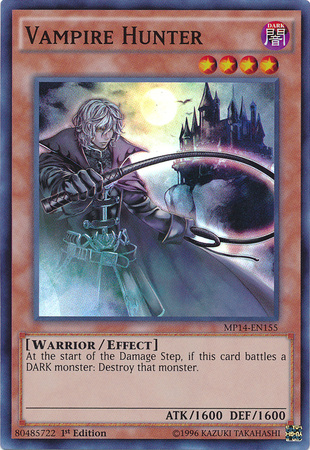 Vampire Hunter [MP14-EN155] Super Rare | Chromatic Games