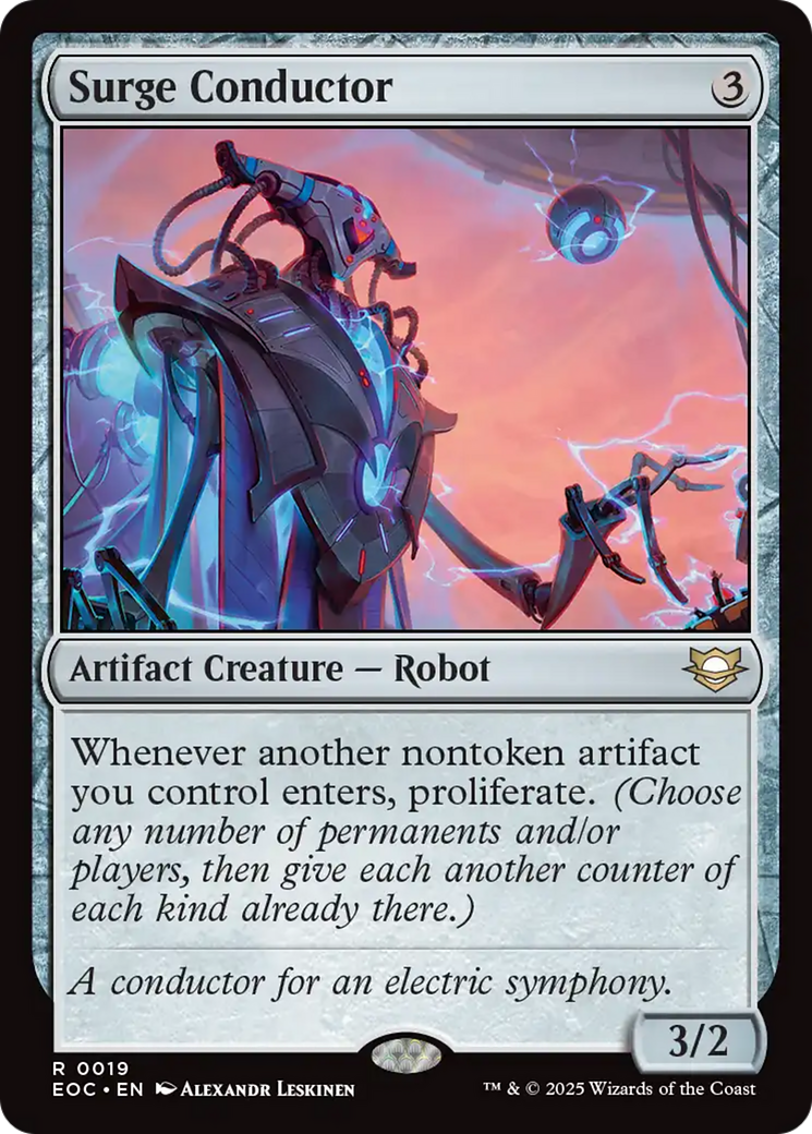Surge Conductor [Edge of Eternities Commander] | Chromatic Games