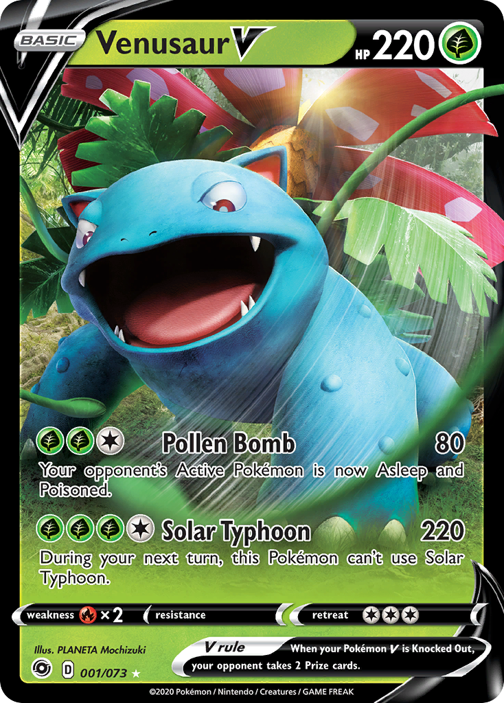 Venusaur V (001/073) [Sword & Shield: Champion's Path] | Chromatic Games