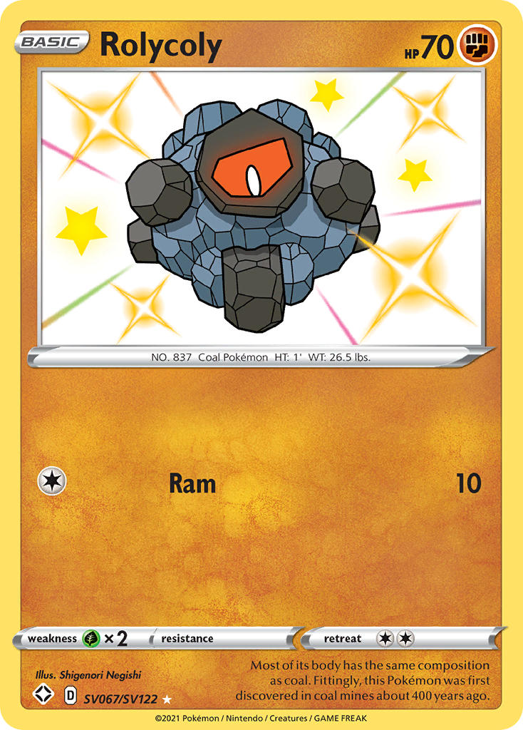 Rolycoly (SV067/SV122) [Sword & Shield: Shining Fates] | Chromatic Games