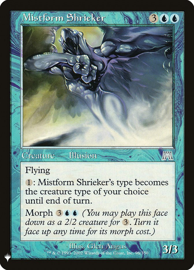 Mistform Shrieker [Mystery Booster] | Chromatic Games