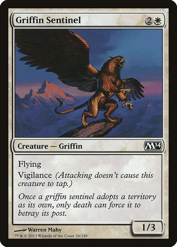 Griffin Sentinel 20/249 (Magic 2014 (M14))  | Chromatic Games