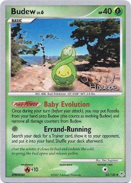 Budew (43/130) (Flyvees - Jun Hasebe) [World Championships 2007] | Chromatic Games