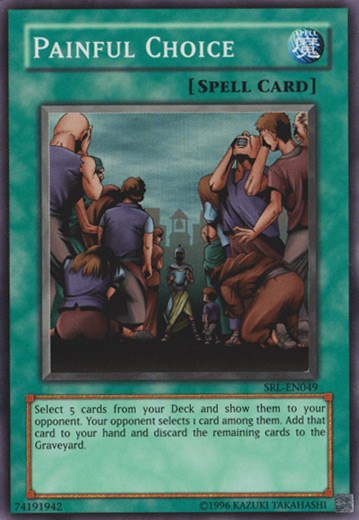 Painful Choice [SRL-EN049] Super Rare | Chromatic Games