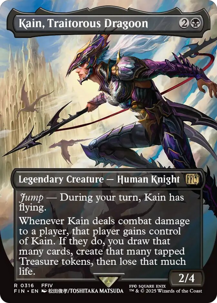 Kain, Traitorous Dragoon (Borderless) [FINAL FANTASY] | Chromatic Games