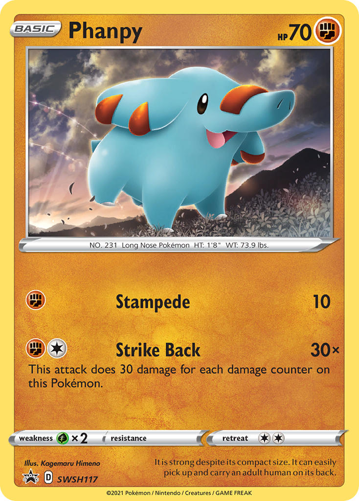 Phanpy (SWSH117) [Sword & Shield: Black Star Promos] | Chromatic Games