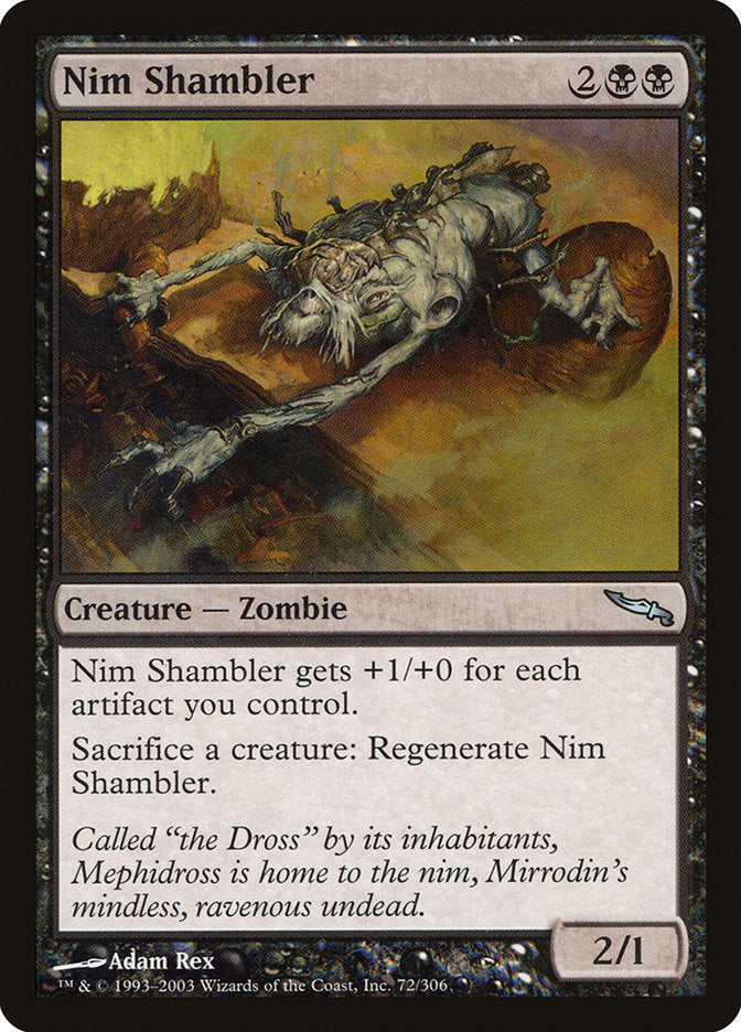 Nim Shambler 72/306 (Mirrodin)  | Chromatic Games