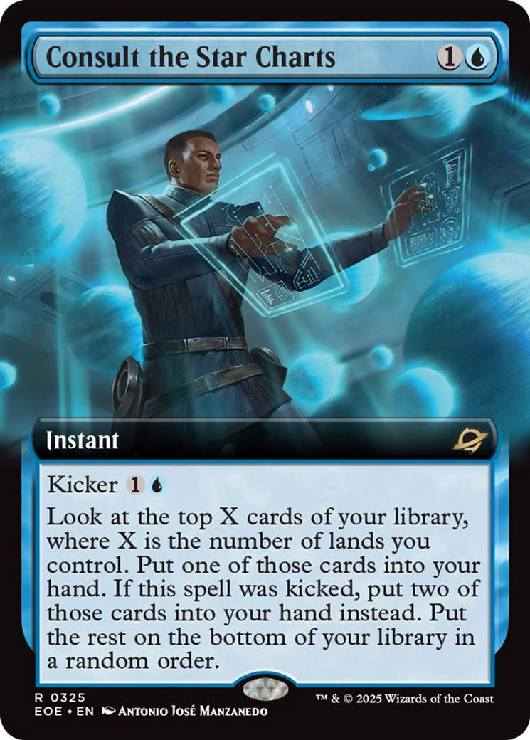 Consult the Star Charts (Extended Art) [Edge of Eternities] | Chromatic Games