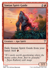 Simian Spirit Guide (White Border) [Mystery Booster 2] | Chromatic Games