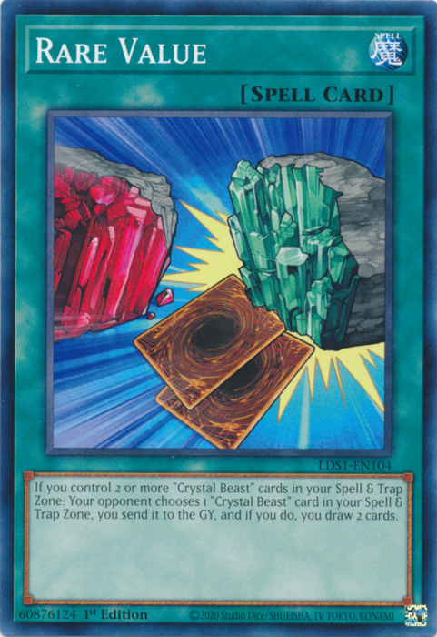 Rare Value [LDS1-EN104] Common | Chromatic Games