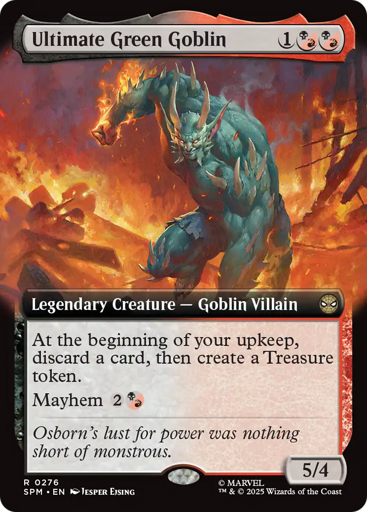 Ultimate Green Goblin (Extended Art) [Marvel's Spider-Man] | Chromatic Games
