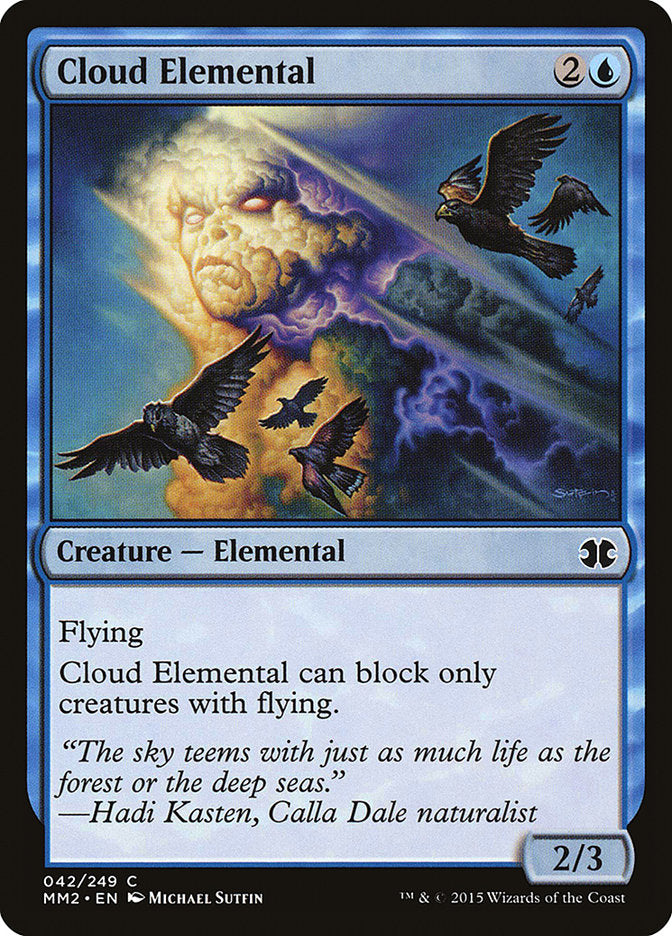 Cloud Elemental 42/249 (Modern Masters 2015)  | Chromatic Games