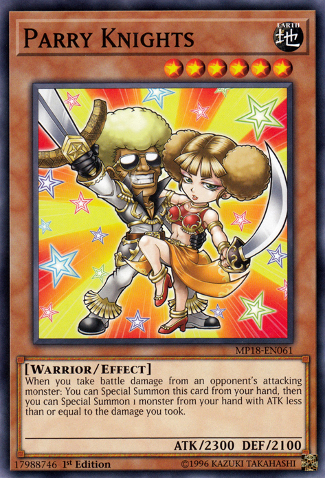 Parry Knights [MP18-EN061] Short Print | Chromatic Games