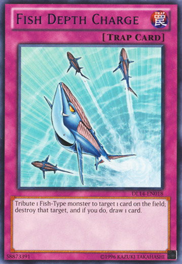 Fish Depth Charge (Purple) [DL14-EN018] Rare | Chromatic Games