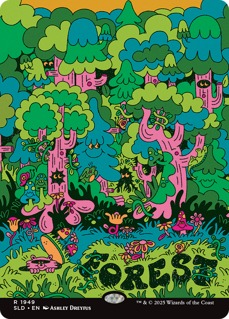 Forest (1949) [Secret Lair Drop Series] | Chromatic Games