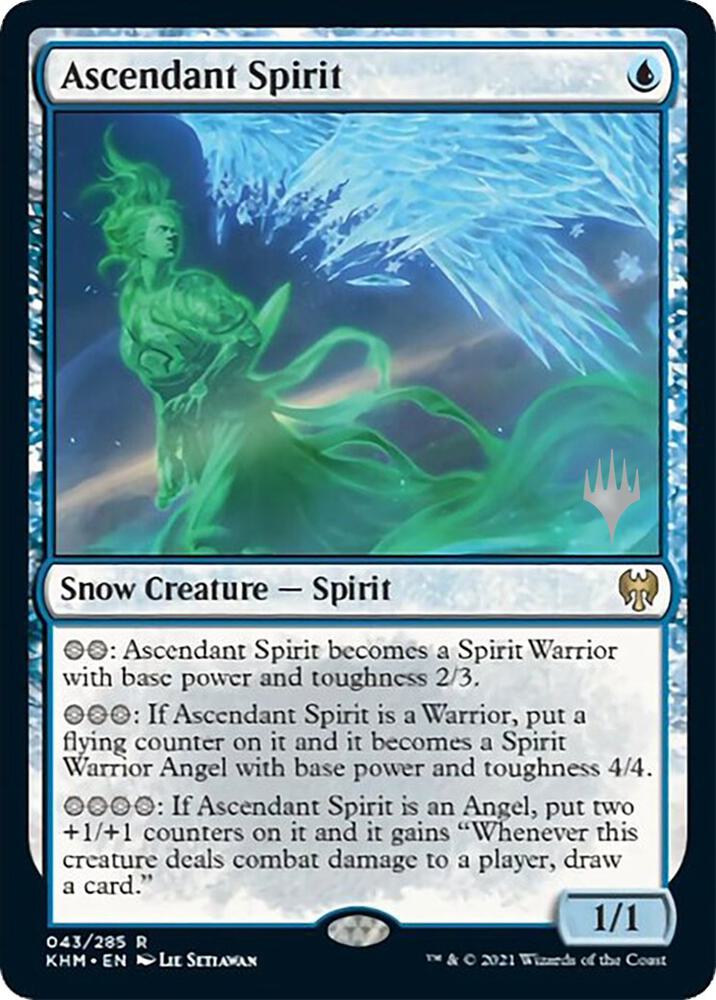 Ascendant Spirit 43 (Promo Pack: Kaldheim)  | Chromatic Games