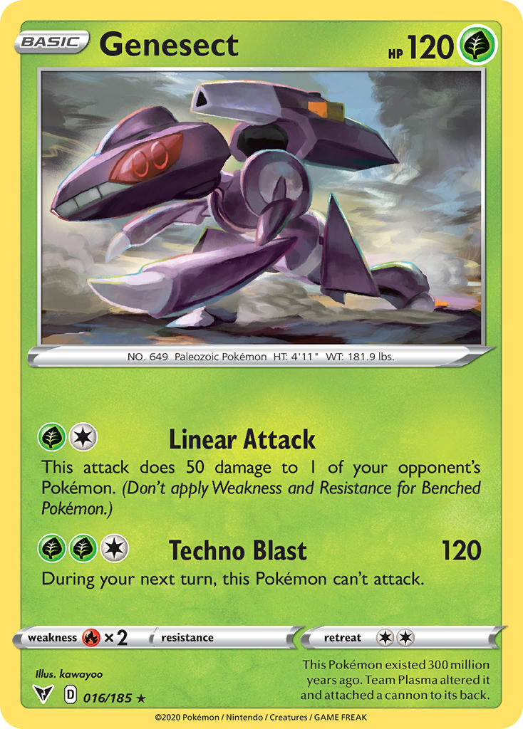 Genesect (016/185) [Sword & Shield: Vivid Voltage] | Chromatic Games