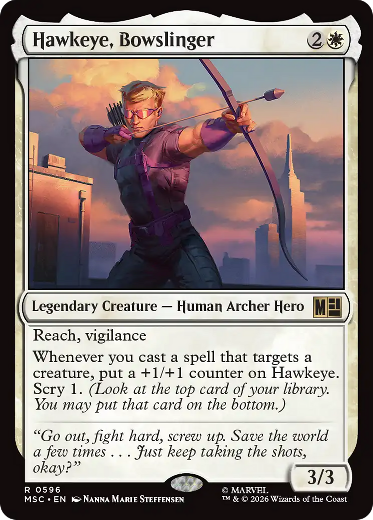 Hawkeye, Bowslinger [Marvel Super Heroes Commander] | Chromatic Games