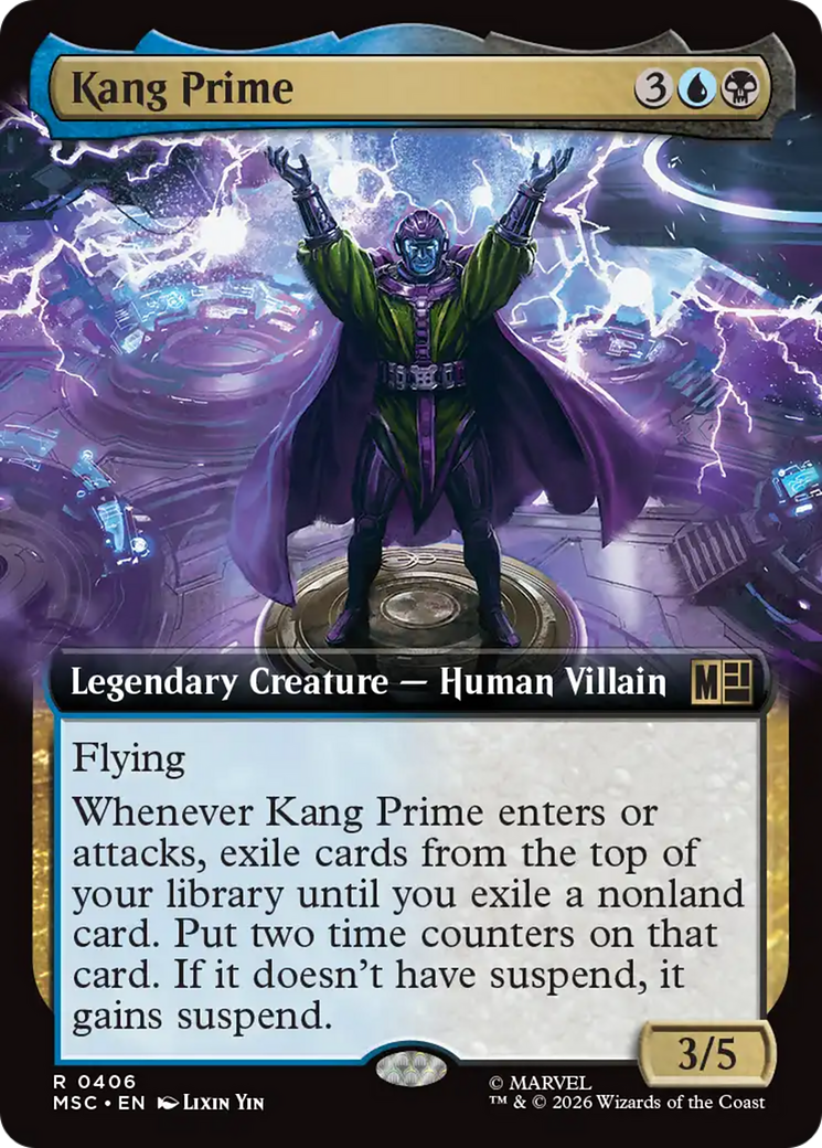 Kang Prime (Extended Art) [Marvel Super Heroes Commander] | Chromatic Games