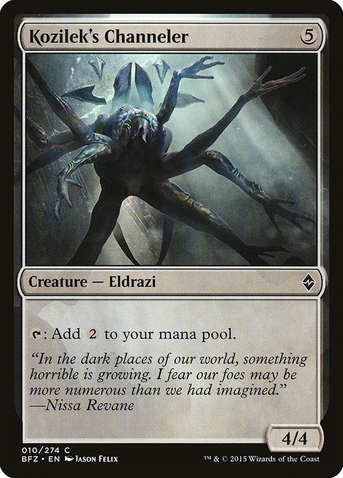 Kozilek's Channeler 10/274 (Battle for Zendikar)  | Chromatic Games