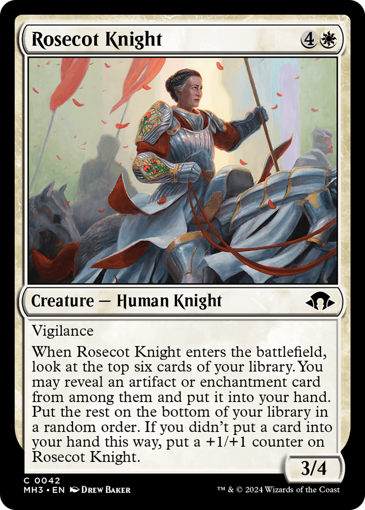 Rosecot Knight [Modern Horizons 3] | Chromatic Games