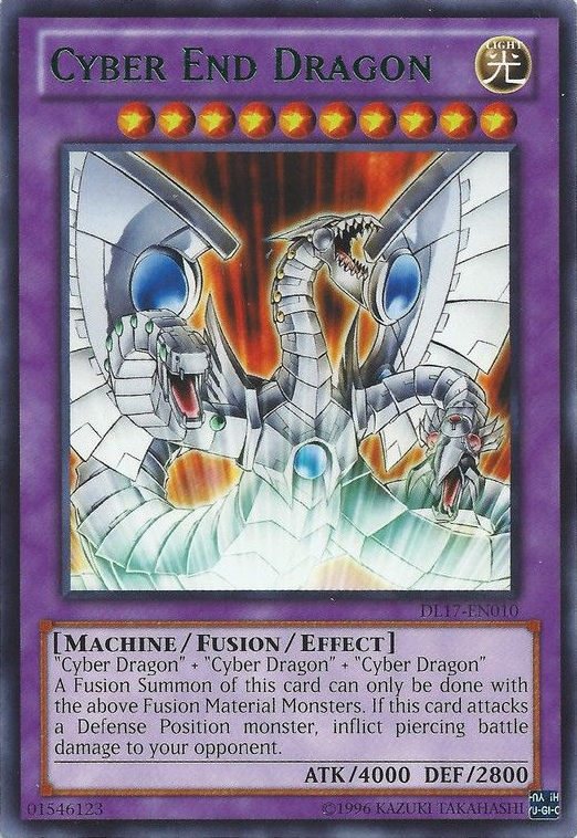Cyber End Dragon (Green) [DL17-EN010] Rare | Chromatic Games