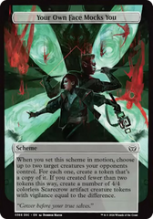 Your Own Face Mocks You (Full Art) [Duskmourn: Archenemy] | Chromatic Games