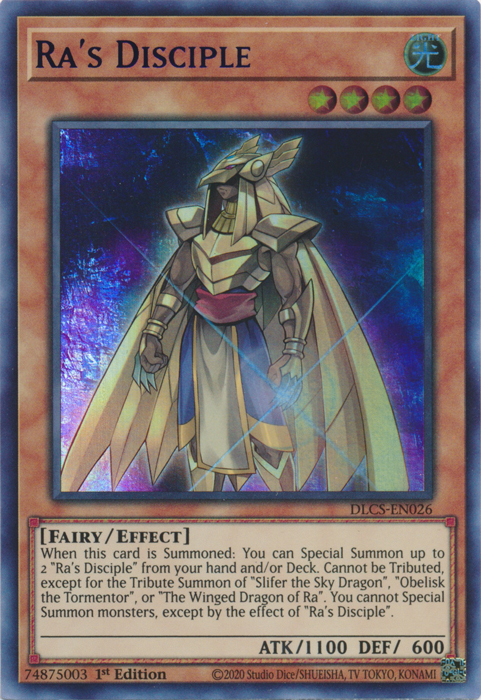 Ra's Disciple (Purple) [DLCS-EN026] Ultra Rare | Chromatic Games