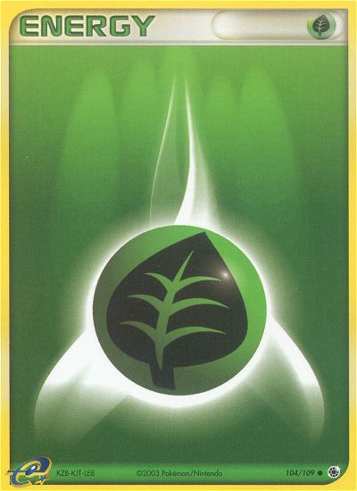 Grass Energy (104/109) [EX: Ruby & Sapphire] | Chromatic Games