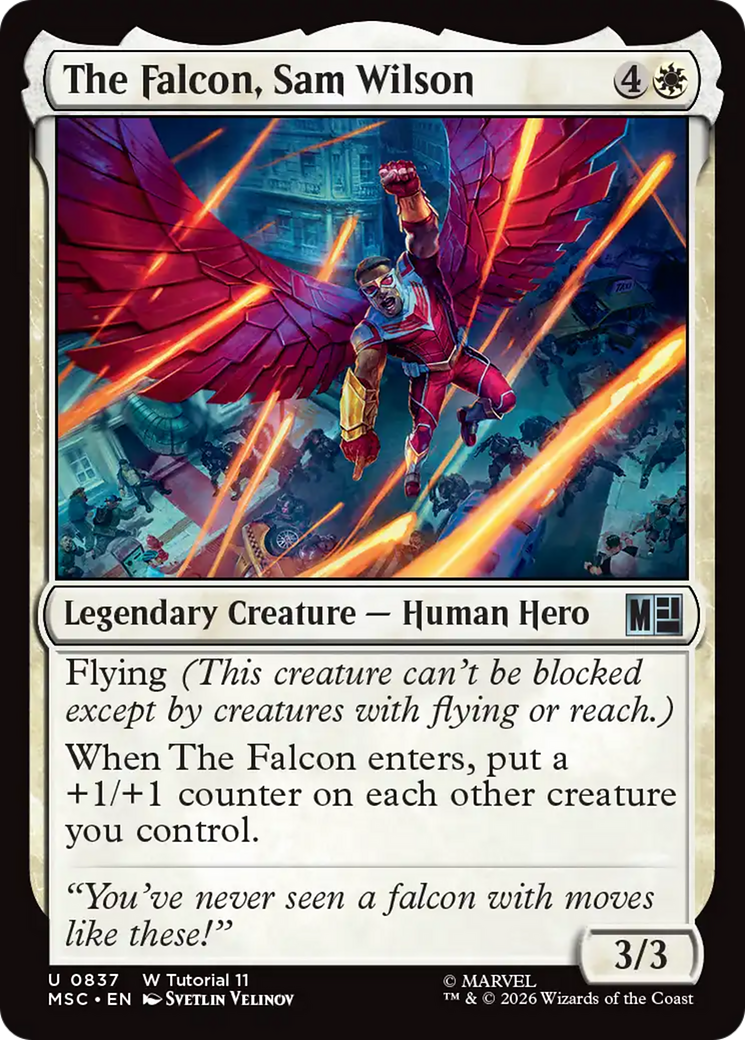 The Falcon, Sam Wilson [Marvel Super Heroes Commander] | Chromatic Games