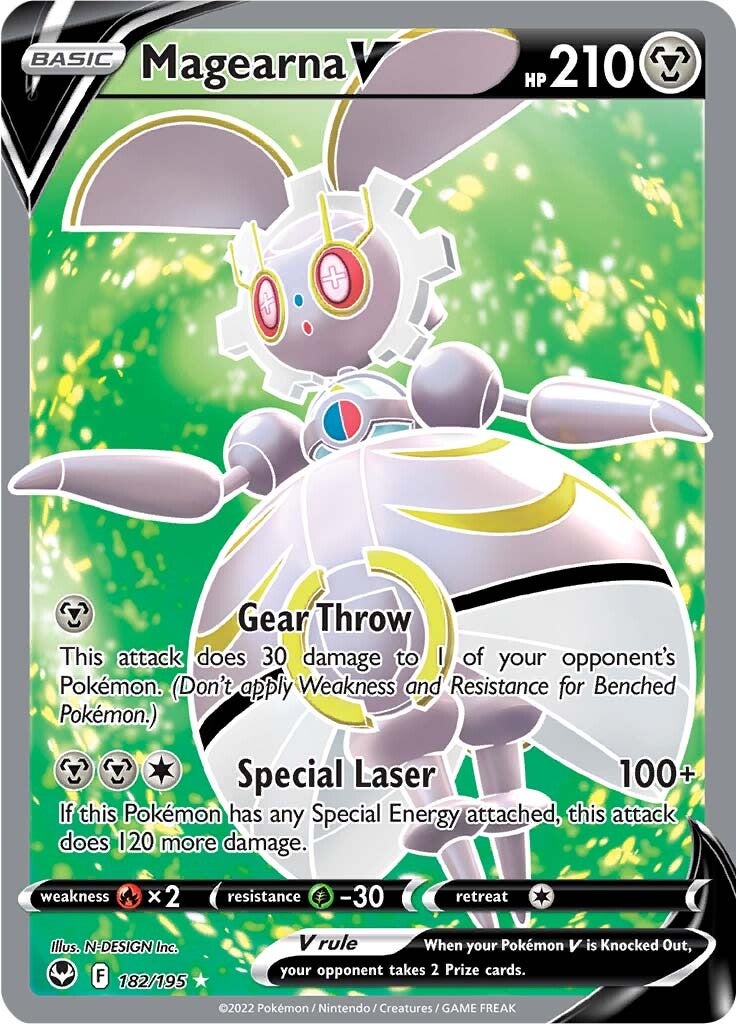 Magearna V (182/195) [Sword & Shield: Silver Tempest] | Chromatic Games