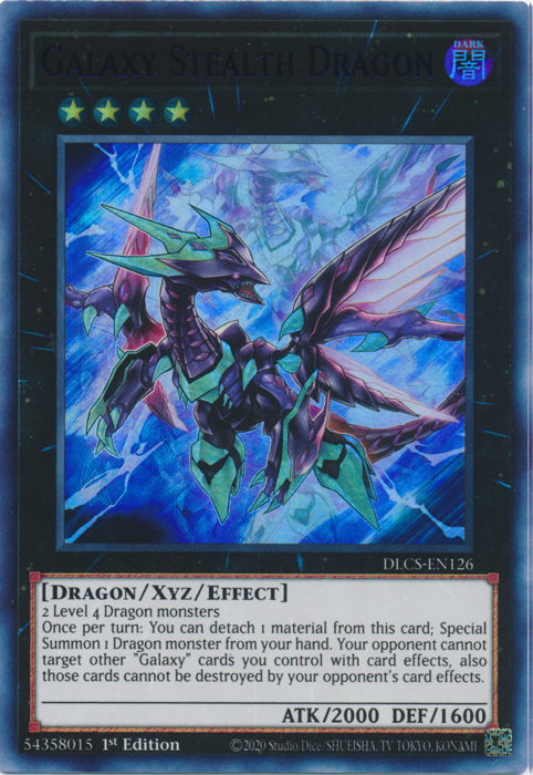 Galaxy Stealth Dragon (Purple) [DLCS-EN126] Ultra Rare | Chromatic Games