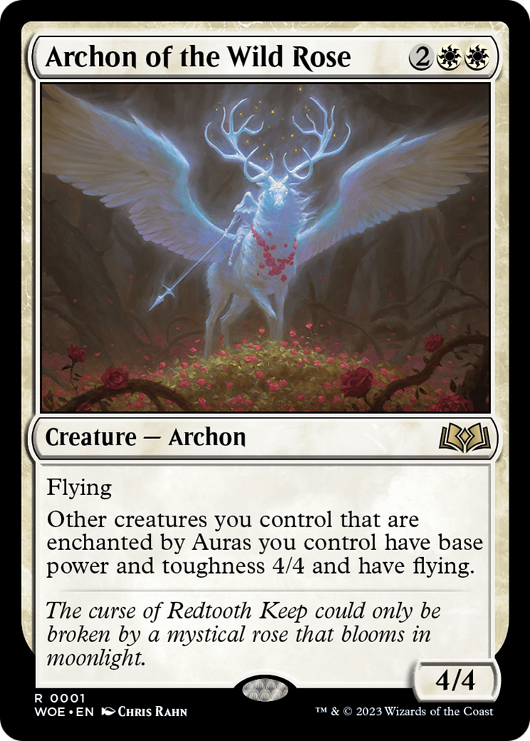 Archon of the Wild Rose [Wilds of Eldraine] | Chromatic Games