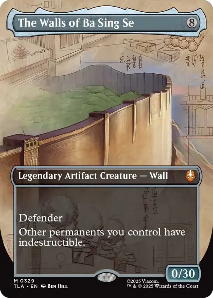The Walls of Ba Sing Se (Borderless) [Avatar: The Last Airbender] | Chromatic Games