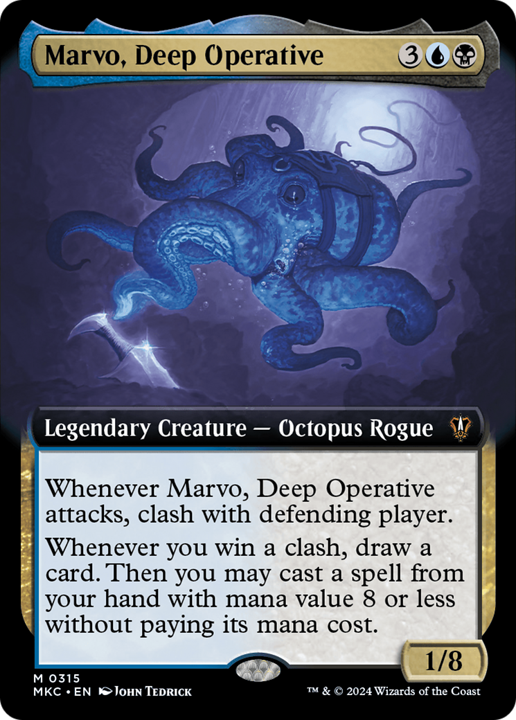 Marvo, Deep Operative (Extended Art) [Murders at Karlov Manor Commander] | Chromatic Games