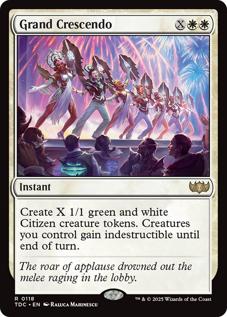 Grand Crescendo [Tarkir: Dragonstorm Commander] | Chromatic Games